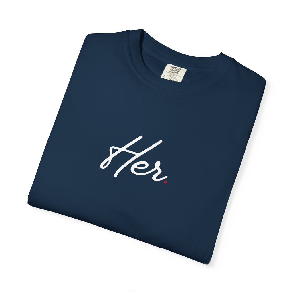 Her T‑Shirt