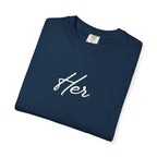 Her T‑Shirt